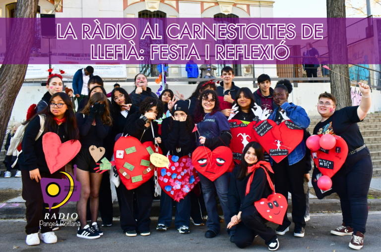 La ràdio al Carnestoltes de Llefià: festa i reflexió